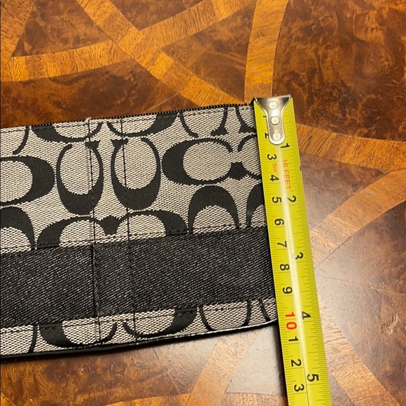 COACH signature strap wristlet - Picture 6 of 7